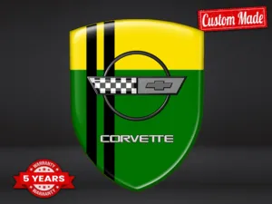 Corvette Adesivi Logo Stampati Corsa Premium Regolabili